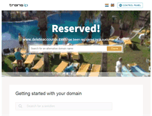 Tablet Screenshot of deleteaccounts.com